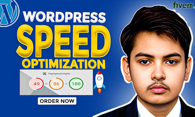 Gig Preview - Optimize wordpress website speed for google pagespeed insights or gtmetrix