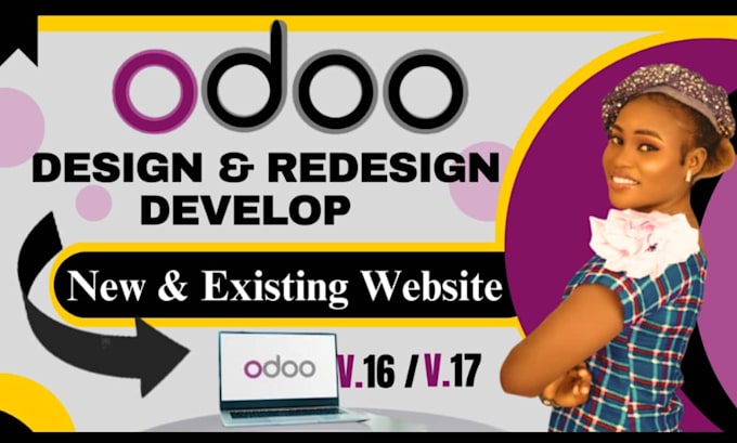 Gig Preview - Design, integrate or customize odoo website, odoo ecommerce develop odoo module