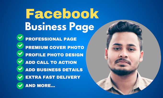 Gig Preview - Creat professional facebook business pages