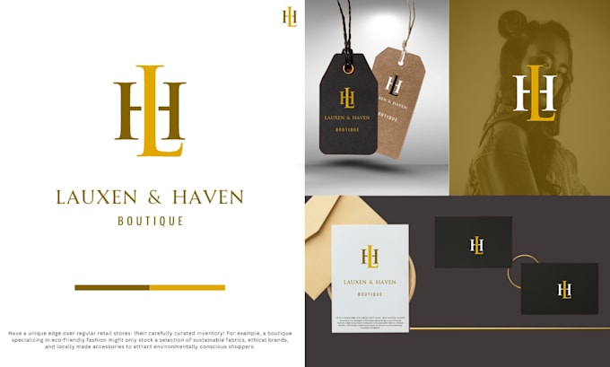 Gig Preview - Do modern minimalist luxury business logo design