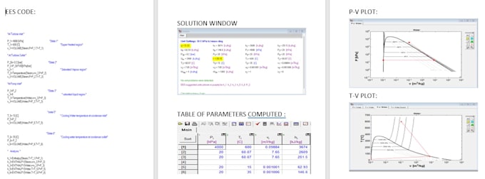 Gig Preview - Do thermodynamic, heat transfer projects