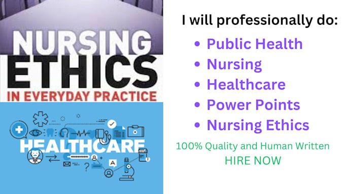 Gig Preview - Do public health, nursing, healthcare, power points, nursing ethics, ebp, picot