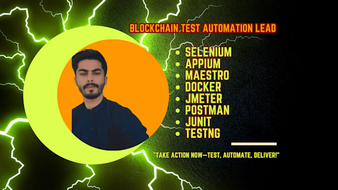 Gig Preview - Perform blockchain automation testing using selenium appium docker and more