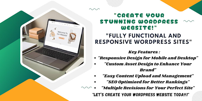 Bestseller - create professional wordpress website design and development