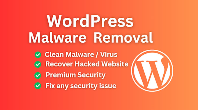 Gig Preview - Secure your wordpress website and remove malware