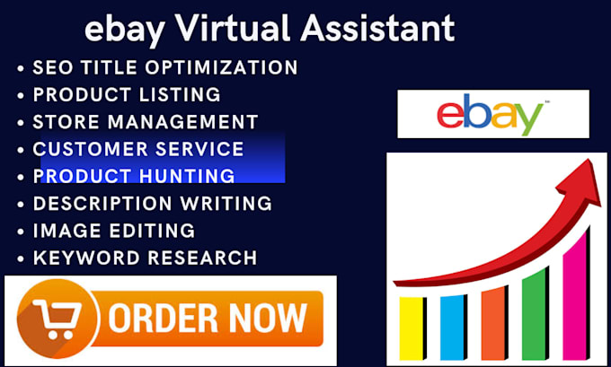 Gig Preview - Be your ebay VA, expert in product listing, dropshipping, customer support