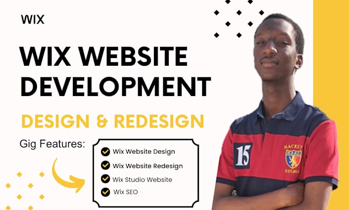 Gig Preview - Build wix studio website, redesign wix website development