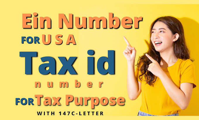 Gig Preview - Get your irs ein number tax id for US and non US citizens