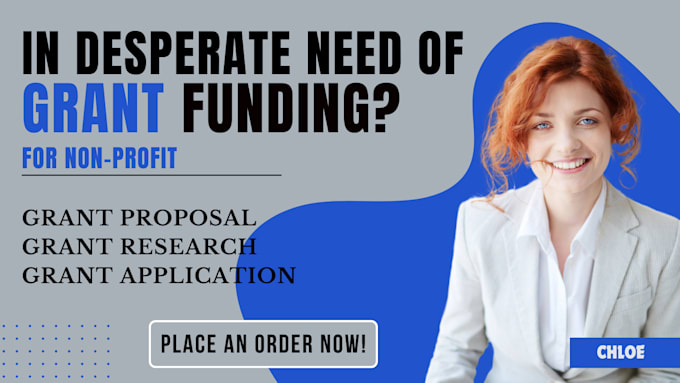 Gig Preview - Do grant research grant proposal grant application non profit