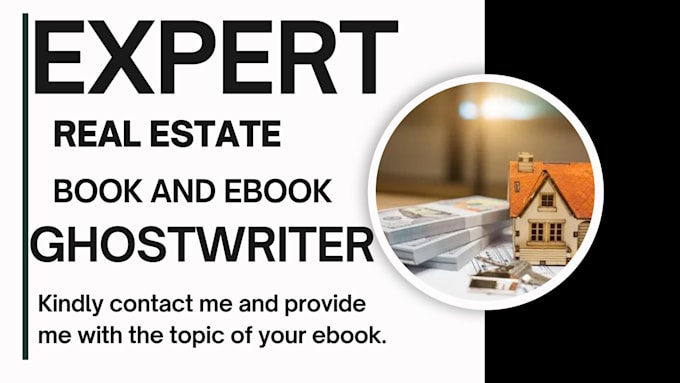 Bestseller - be your professional real estate book and ebook ghostwriter