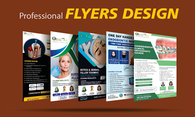 Gig Preview - Professional medical poster design, dentist flyer design