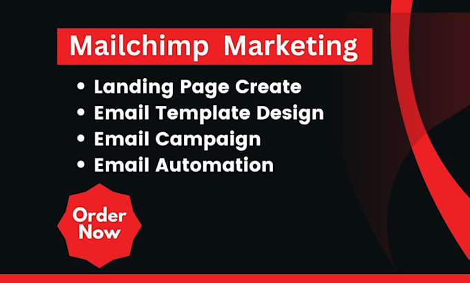 Gig Preview - Manage mailchimp email marketing, automation, and campaigns