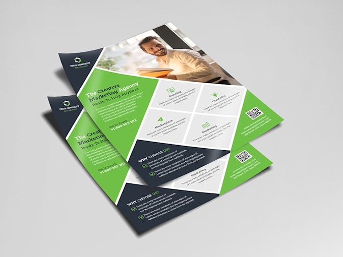 Gig Preview - Professional business flyers and custom logo design