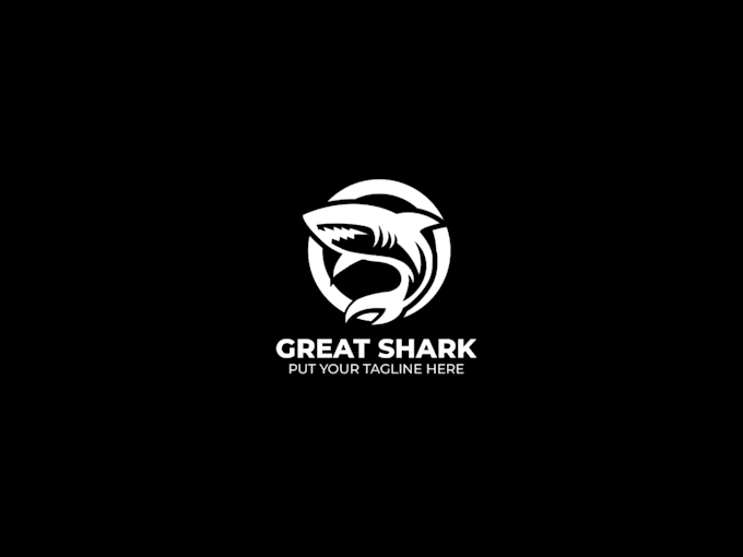 Bestseller - create an eye catching modern creative shark logo for you