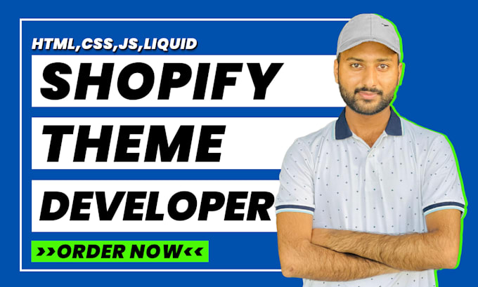 Gig Preview - Develop a custom shopify theme of your choice for shopify website or store