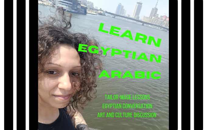 Gig Preview - Be your egyptian arabic tutor