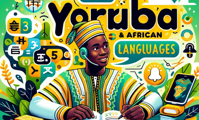 Gig Preview - Translate and tutor you on yoruba language and how to speak african languages