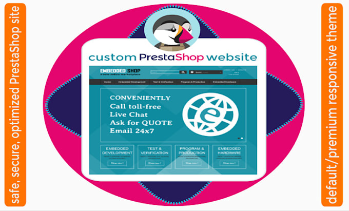 Gig Preview - Prestashop store, module, migration,customization,  theme,upgrade,update,bug fix