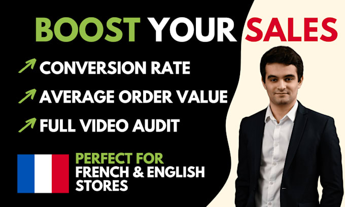 Gig Preview - Video audit your shopify store to increase conversion rate cro