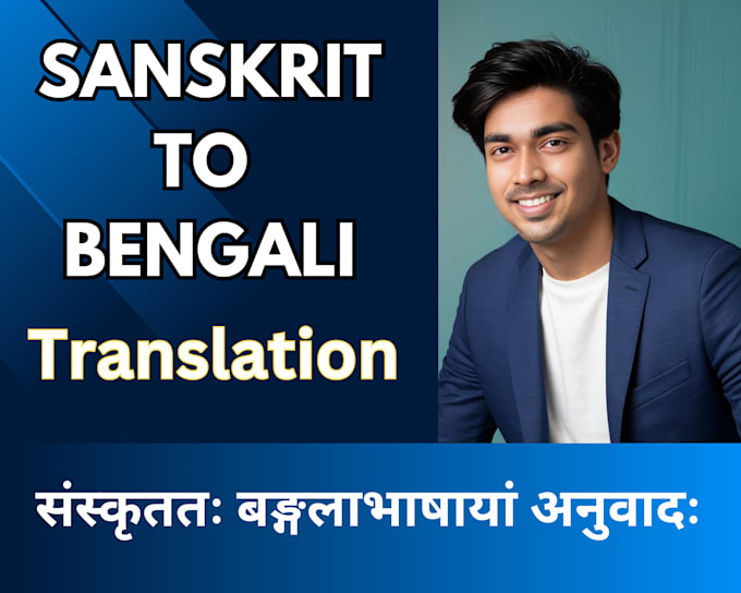 Gig Preview - Translate sanskrit to bengali accurately