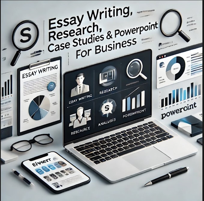 Gig Preview - Do essay writing, research, summary, case study, powerpoint business