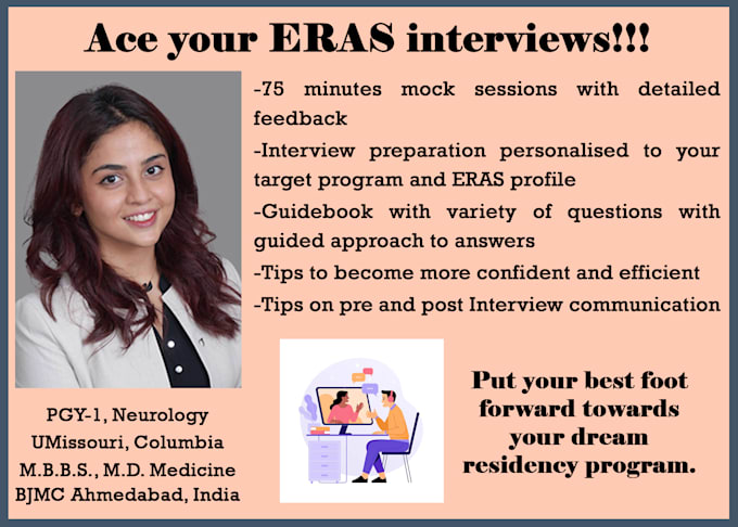 Bestseller - do online eras prep, tips, mock interviews to help ace your residency interviews