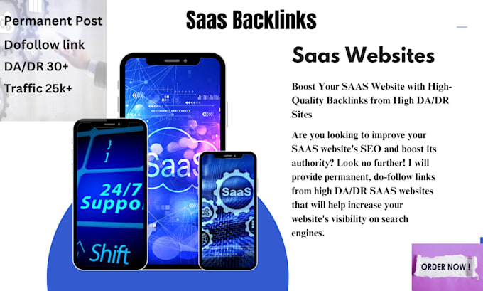 Gig Preview - Publish saas guest posts with high authority saas backlinks with niche edit