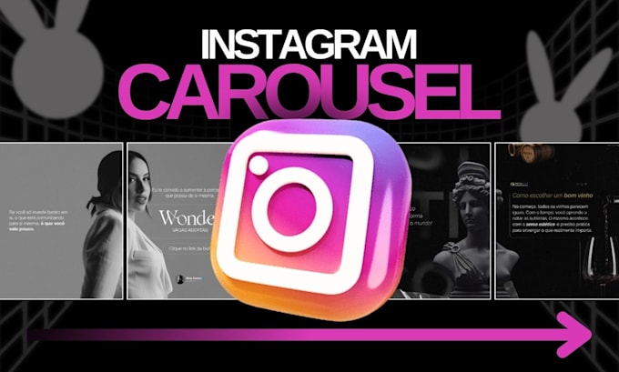 Bestseller - design creative instagram carousel posts for your social media ads