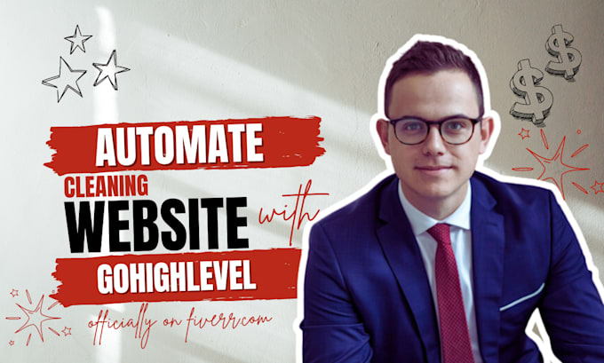 Gig Preview - Automate your cleaning service website with gohighlevel, activecampaign, twilio