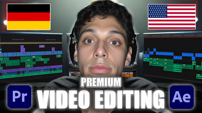 Gig Preview - Do professional video editing for youtube