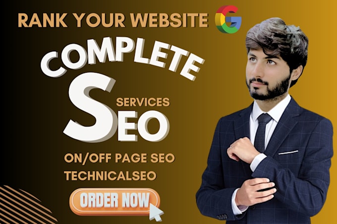 Gig Preview - Complete SEO services to rank your wordpress website