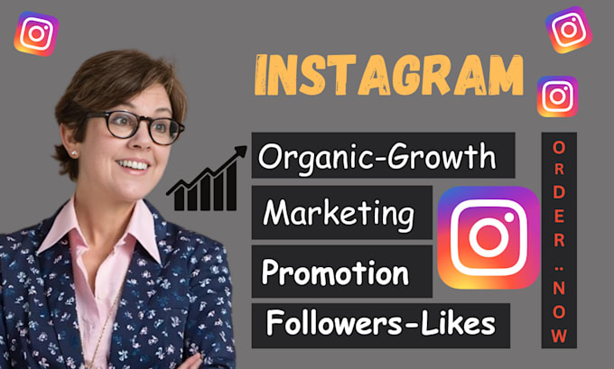 Gig Preview - Do instagram marketing or promotion for organic growth