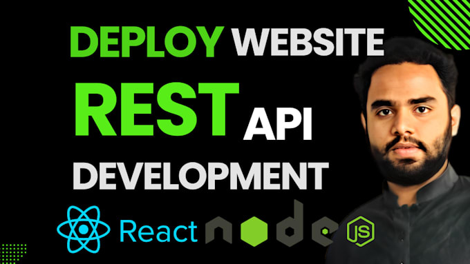 Gig Preview - Develop integrate rest apis deploy frontend backend, static HTML CSS website app