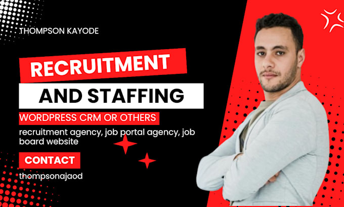 Gig Preview - Create recruitment agency, job portal agency, job board website