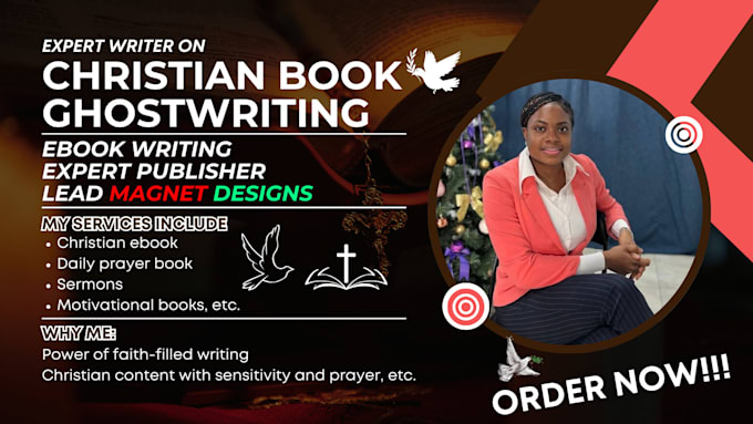 Gig Preview - Write christian ebook, nonfiction book, self help, ebook writer, workbook