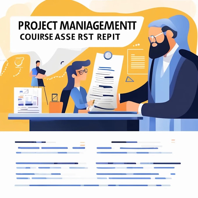 Gig Preview - Do urgent project management assignments in 24 hours