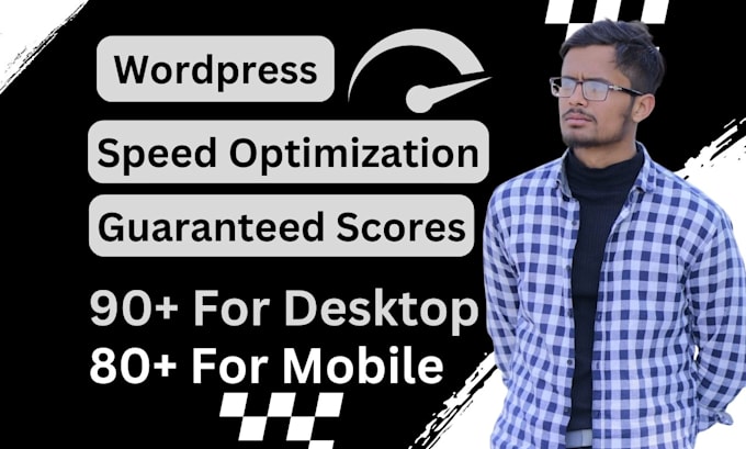 Gig Preview - Optimize your wordpress website for lightning fast speed