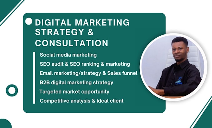 Gig Preview - Internet marketing digital strategy plan b2b growth boost business  brand cro