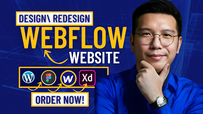 Gig Preview - Wordpress to webflow, figma website, responsive webflow website, webflow expert