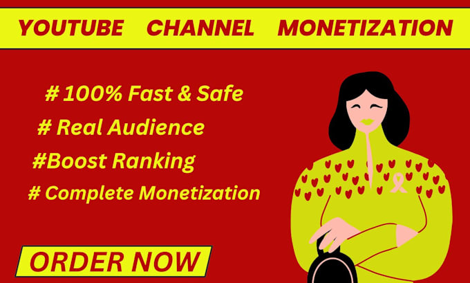 Bestseller - do channel promotion complete youtube channel monetization organic