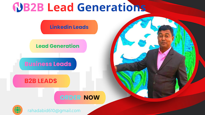 Gig Preview - Do provide b2b lead generation services, including targeted business leads,