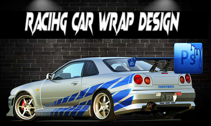 Gig Preview - Create professional racing car wrap design