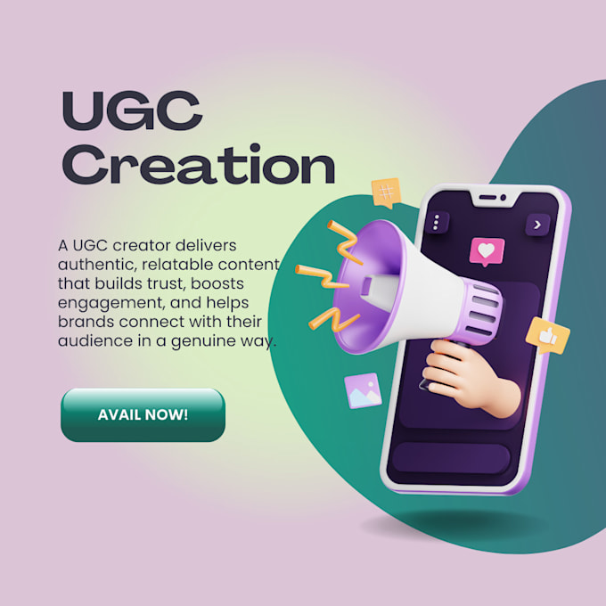 Gig Preview - Create a ugc videos for ads