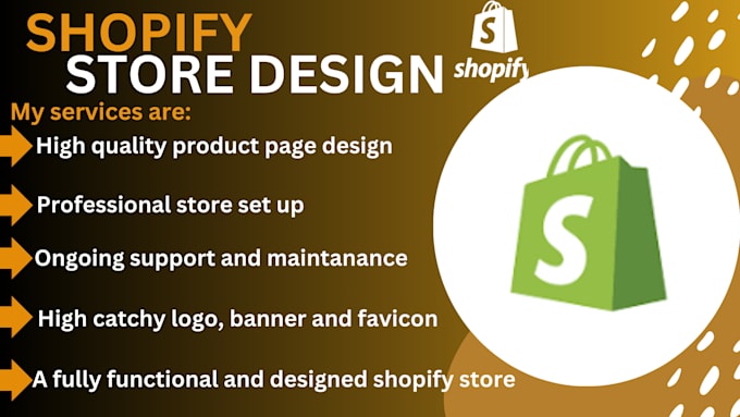 Bestseller - design , redesign shopify store, shopify website, shopify dropshipping store