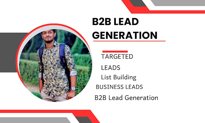 Gig Preview - Do b2b lead generation for any kind of business