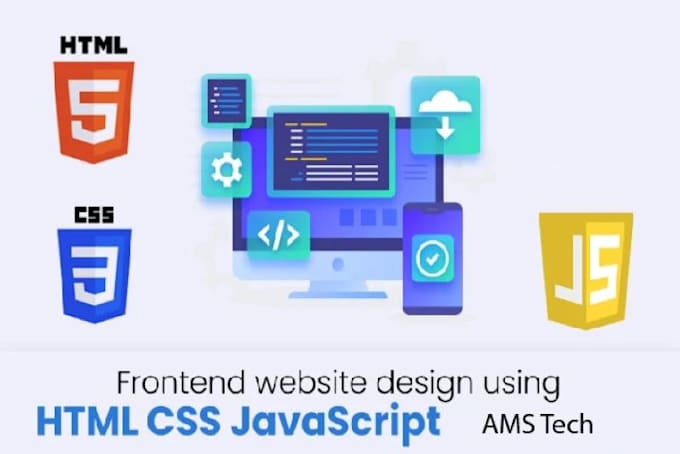 Bestseller - be your frontend web developer using HTML, CSS and javascript