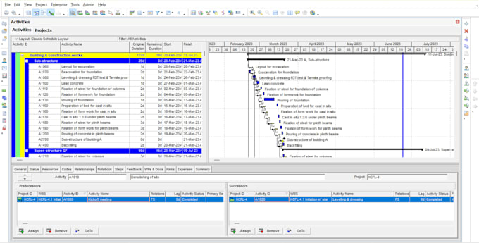 Bestseller - prepare project plan gantt chart wbs using primavera p6