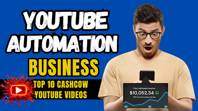 Gig Preview - Setup your youtube automation channel, manage an automated cash cow channel