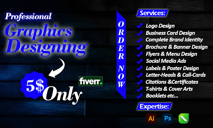 Gig Preview - Do professional graphic design services poster, banner and web covers