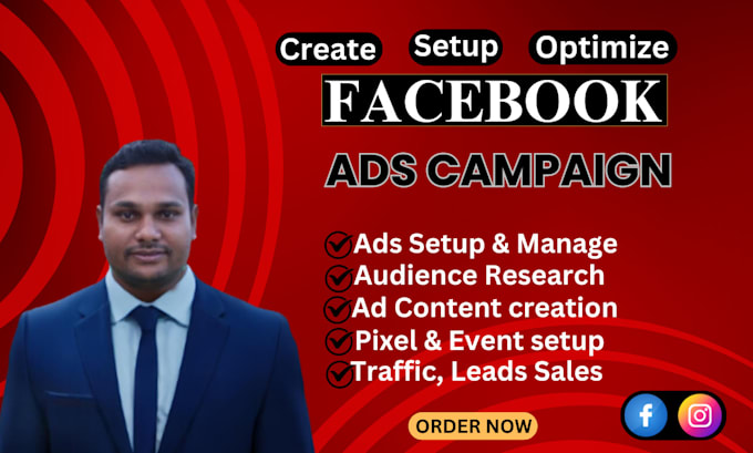 Gig Preview - Create professional facebook ads campaign for your business